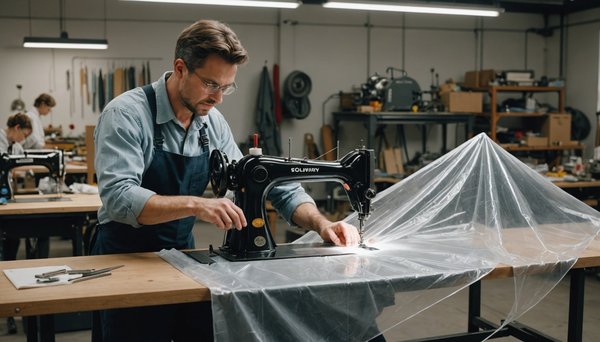 Comment réussir la couture d'une bâche à bulles ?